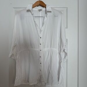 Lspace swim cover up, with cinch-able waist. Size S